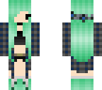 green pastel chibi