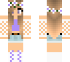 lilac summer girl