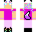 pastel fox girl