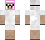 pink sheep mask