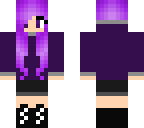 purple hoodie