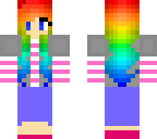 rainbow girl