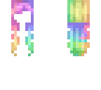 rainbow hair