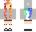 rainbow haired chibi