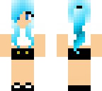 blue hair