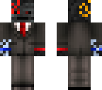 blue magical wither in a suit