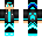 cool blue boy