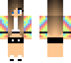 cute rainbow girl