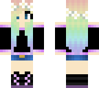 cute rainbow girl