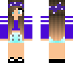 cute tomboy bandana girl