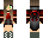 demon with green eyes