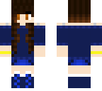 girl with blue sweater