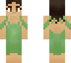 green dress