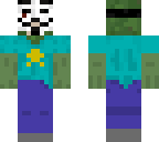 hacker zombie with star shirt