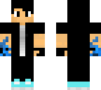 markimarku with a blue flaming hand