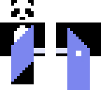 panda in dress