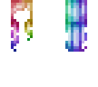 pastel rainbow hair base