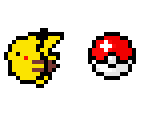pikachu pixel art