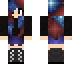 red and blue girl