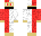 red and white