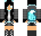 Wolf Girl Request | Minecraft Skin