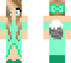 wolf girl with dress