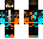 blue and orange