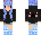 blue chibi girl