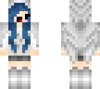blue chibi owl girl