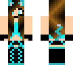 blue neko girl