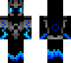 blue neon knight
