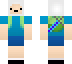finn with diamond sword
