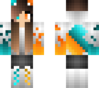 fire and ice wolf girl edit