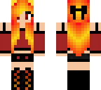 fire wolf girl edit