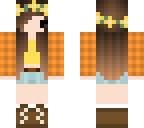 flannel girl - chibi