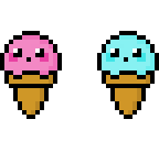 ice cream pixelart