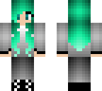 mint blue girl