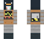 penguin on a robot