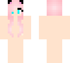 pink hair skin base
