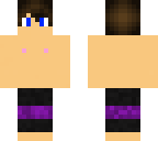 purple gangster swimsuit