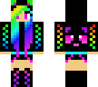 rainbow girl