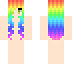 rainbow hair base