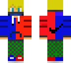 red and blue nike