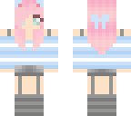 short pink hair