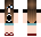 t-shirt girl - glasses