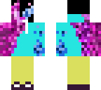 tainted blue flame cat