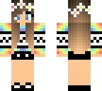 tie dye girl