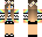 tie dye girl