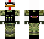 army chicken with glasses
