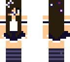baby skylar in a blue cheerleading suit